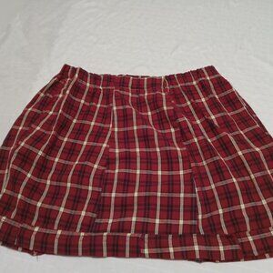 Unique handmade skirt - made from fabric remnants, with pockets and gussets - ma